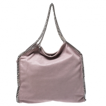 Pre Owned Stella McCartney Beige Faux Leather Large Falabella Tote