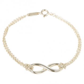 Pre Owned Tiffany & Co. Infinity Silver Bracelet