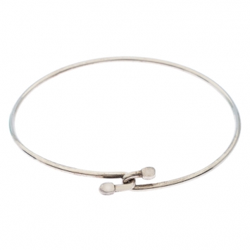 Pre Owned Tiffany & Co. Silver Wire Hook Bracelet