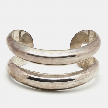 Pre Owned Tiffany & Co. Elsa Peretti Sterling Silver Cuff Bracelet