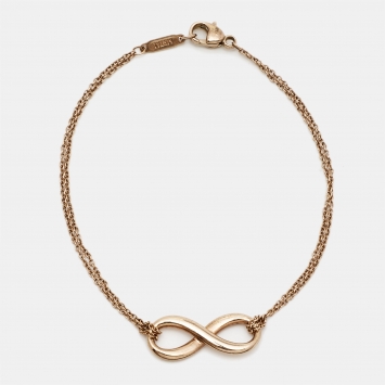 Pre Owned Tiffany & Co. Infinity  Rubedo Bracelet