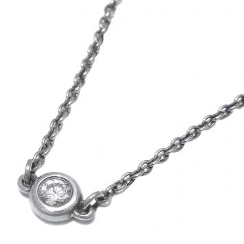 Pre Owned Tiffany & Co. Silver By The Yard Diamond Bracelet 