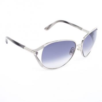 Pre Owned Tom Ford Silver Savannah Women Sunglasses