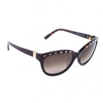 Pre Owned Valentino 622S Studded Cat Eye Womens Sunglasses