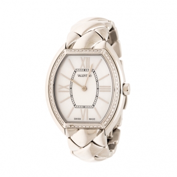 Pre Owned Valentino Mother of Pearl Stainless Steel Liaison V48 Women's Wristwatch 32 mm