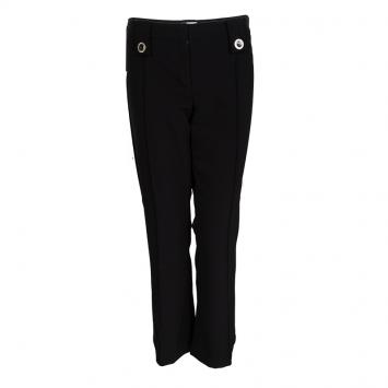 Pre Owned Versace Collection Black Flared Trousers M