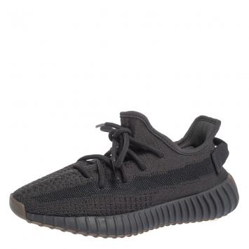 Pre Owned Yeezy x Adidas Cinder Cotton Knit Boost 350 V2 Sneakers Size 36