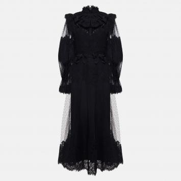 Pre Owned Zimmermann Polyester Midi Dress 1