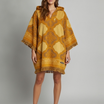 Pre Owned Zimmermann Yellow Cotton Terry Towel Aliane Mini Dress M