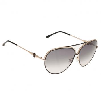 Roberto Cavalli Black Tureia Aviators