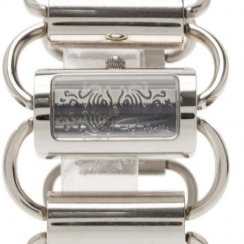 Roberto Cavalli Silver Stainless Steel Classic Women's Wristwatch 27MM