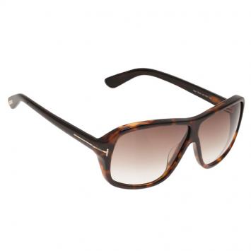 Pre Owned Tom Ford Tortoise Frame Blake Sunglasses