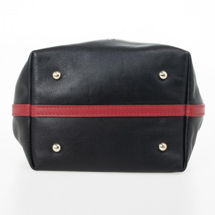 Pre Owned Carolina Herrera CH Black Multicolor Mini Matryoshka Bag