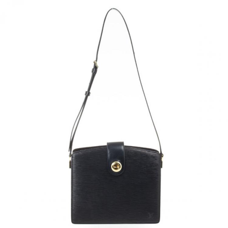 Louis Vuitton Capucines Shoulder Bag | MM |Black Leather