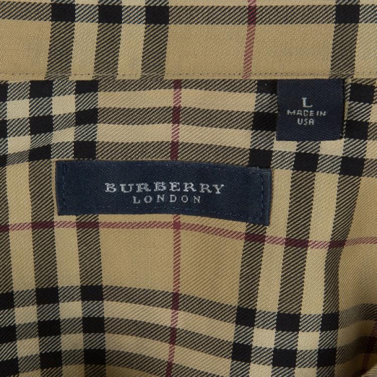 Pre Owned Burberry London Men's Shirt EU41