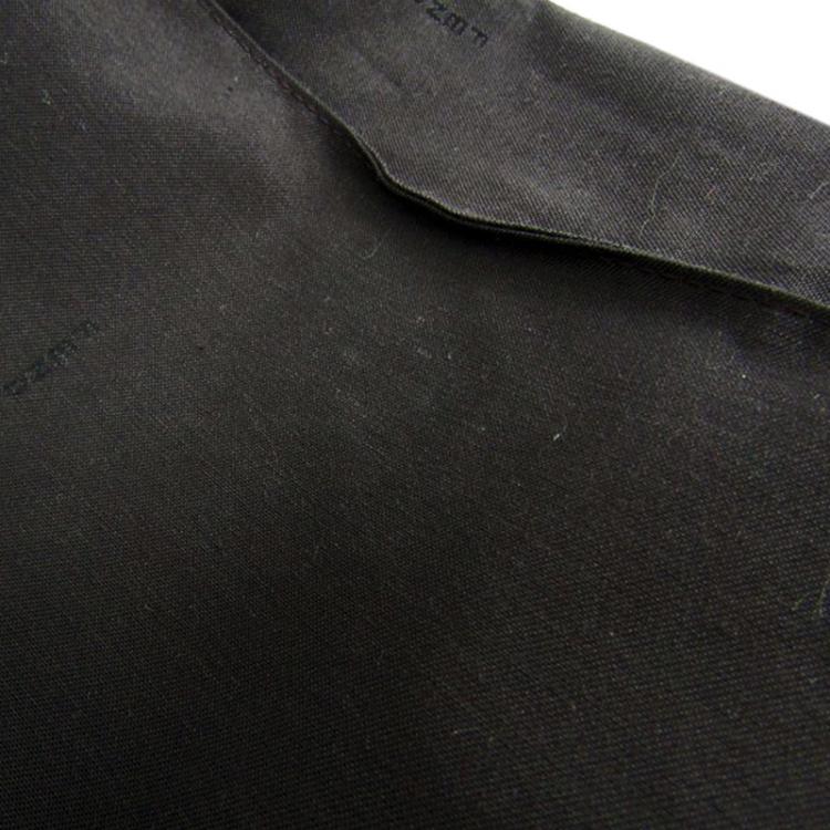 مملوكة مسبقًا Fendi Black Zucchino Coated Canvas Mama Baguette Shoulder Bag