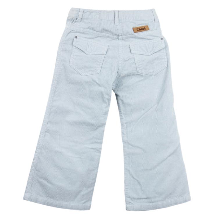 light blue corduroy pants