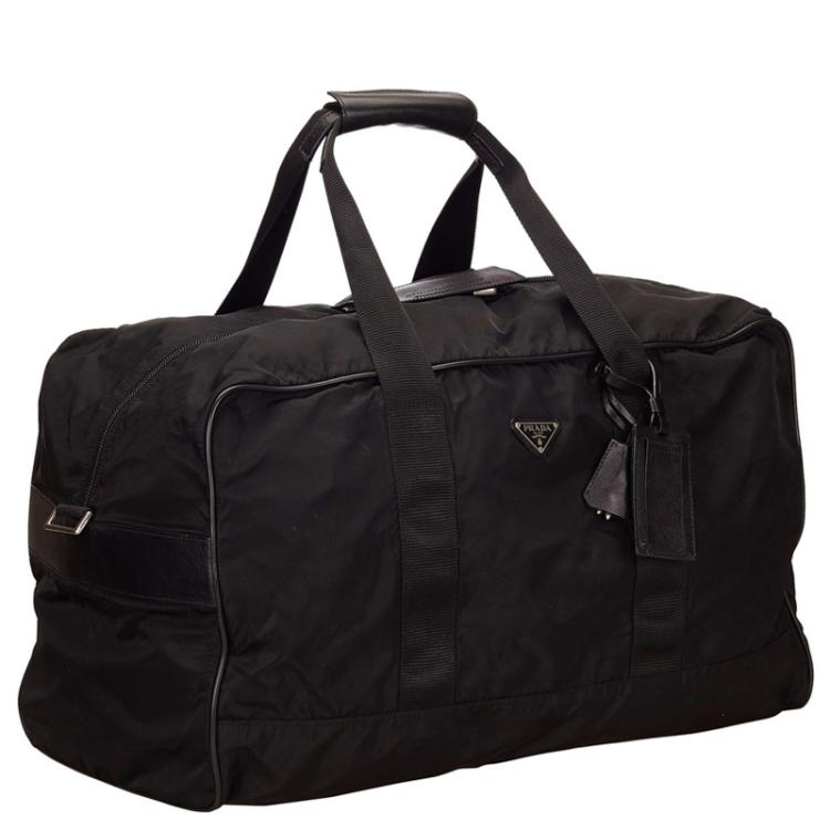 prada duffle bag nylon