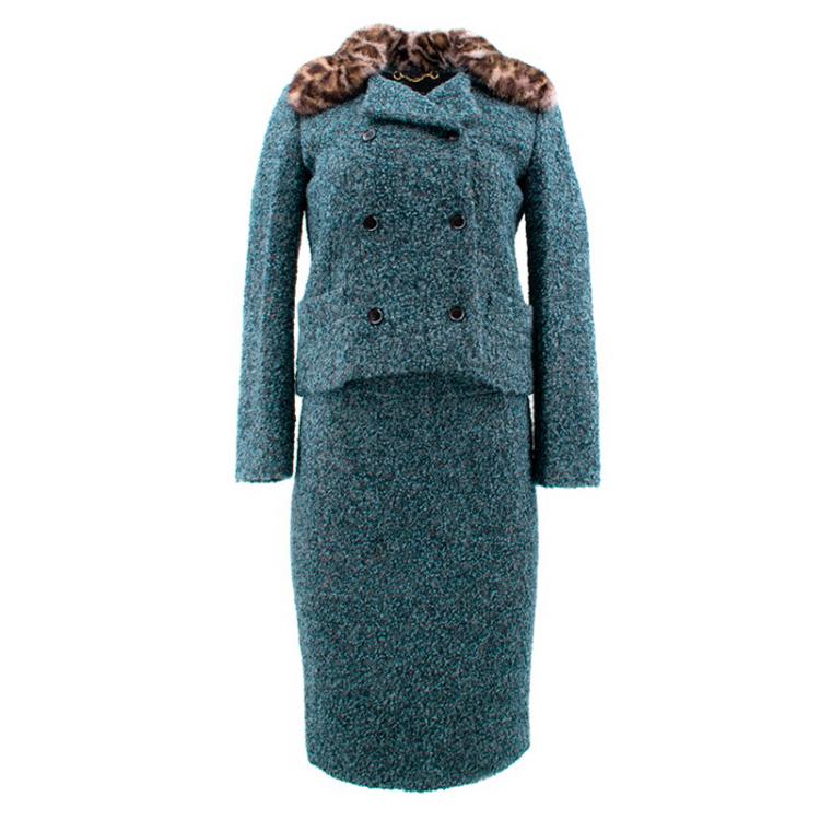 gucci skirt suit