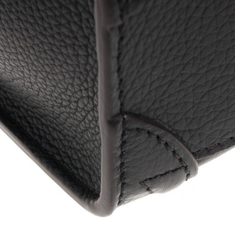 Pre Owned Celine Black Nano Luggage Tote