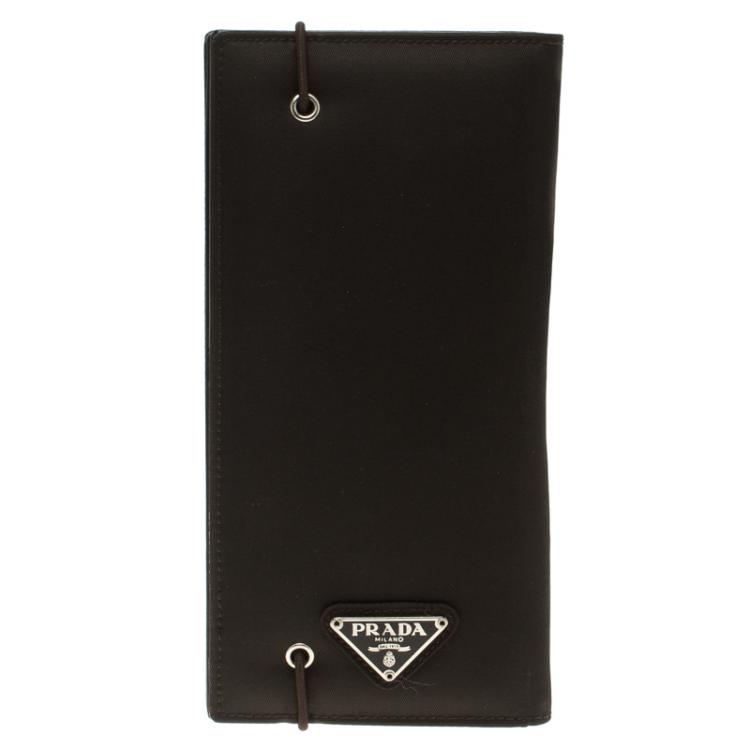 prada checkbook cover