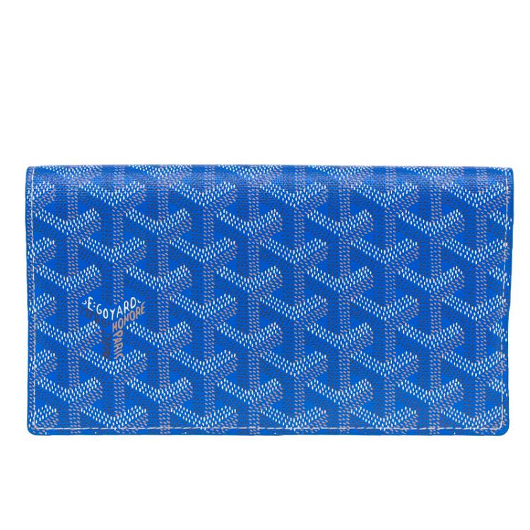 blue goyard wallet