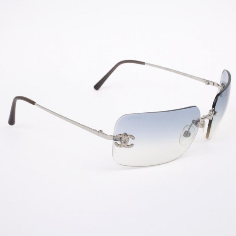 Chanel rimless outlet sunglasses