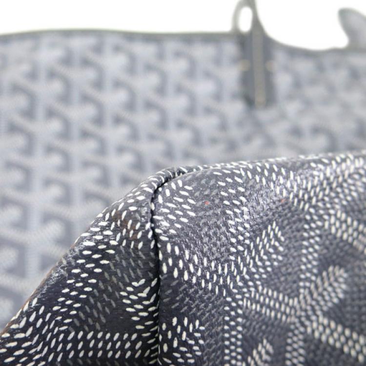 Pre Owned Goyard Grey Canvas Saint Louis Tote GM