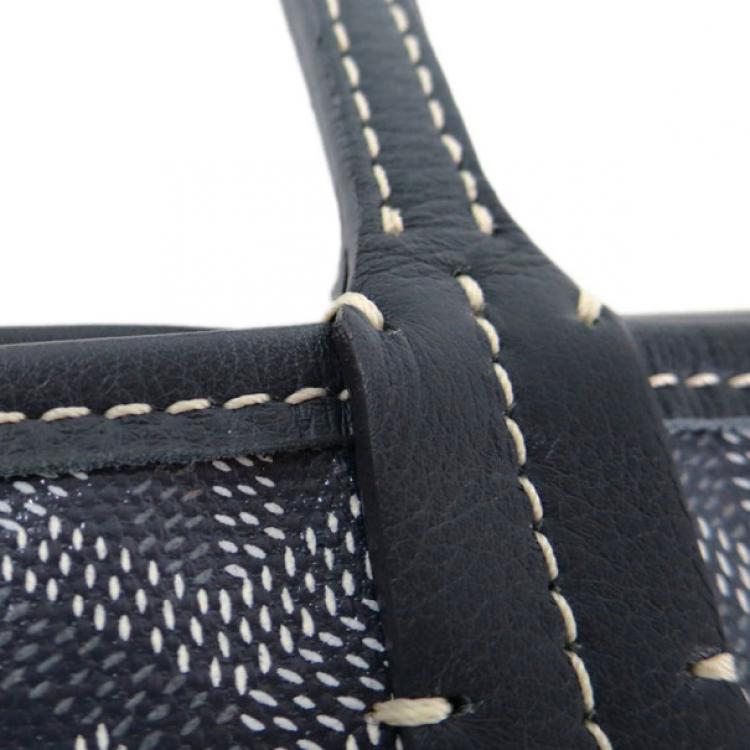 Pre Owned Goyard Grey Canvas Saint Louis Tote GM