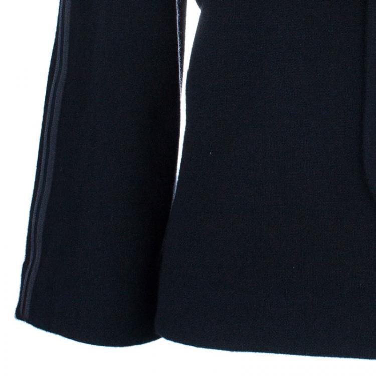 Pre Owned Chanel Cashmere Pocket Detail Top M