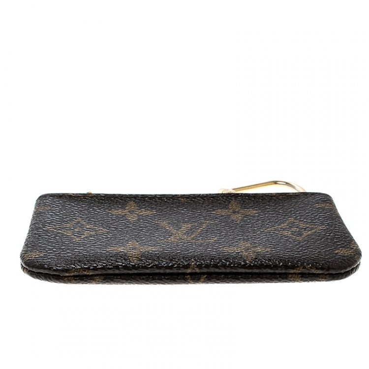Pre Owned Louis Vuitton Monogram Canvas Key Pouch
