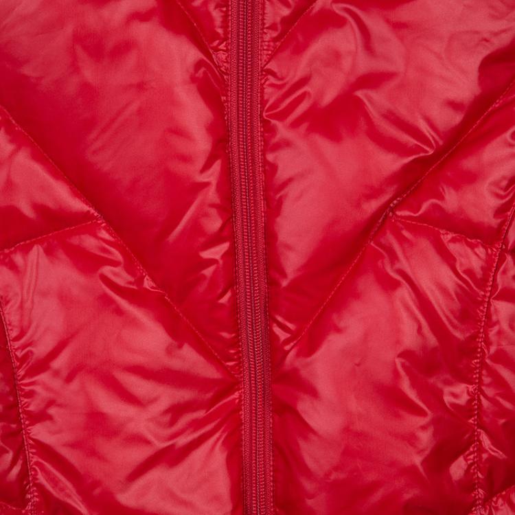 Pre Owned Armani Junior Red Quilted Down Jacket 14 yrs 