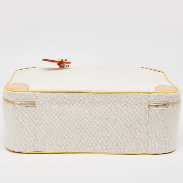 Pre Owned Louis Vuitton Beige Monogram Canvas Baby Suitcase