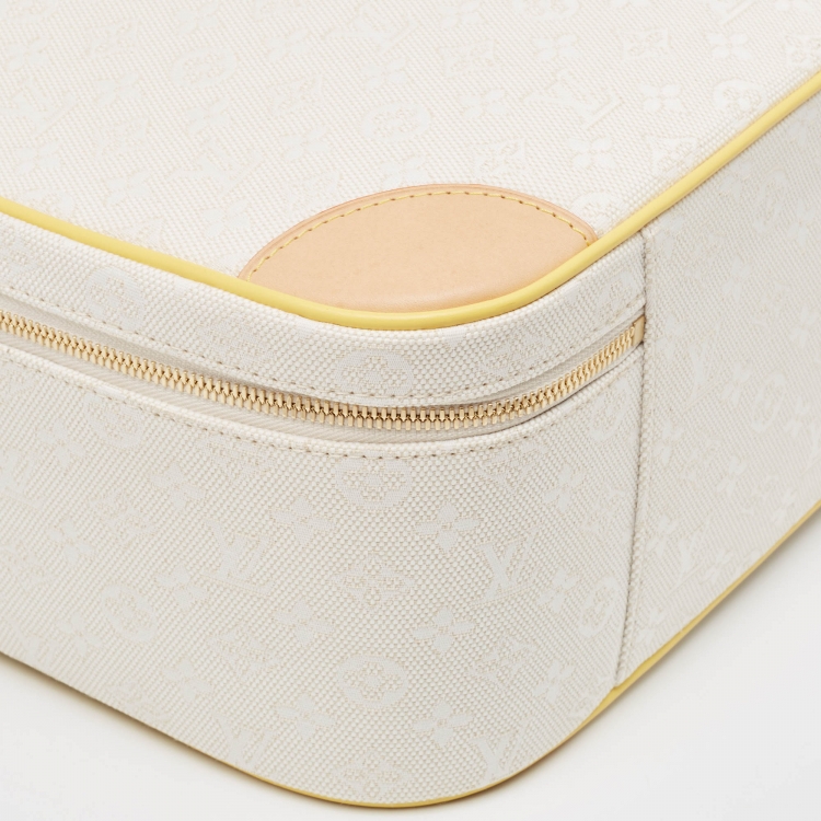 Pre Owned Louis Vuitton Beige Monogram Canvas Baby Suitcase
