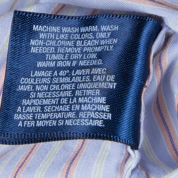 Pre Owned Ralph Lauren Striped Sleeveless Cotton Top 8 Yrs