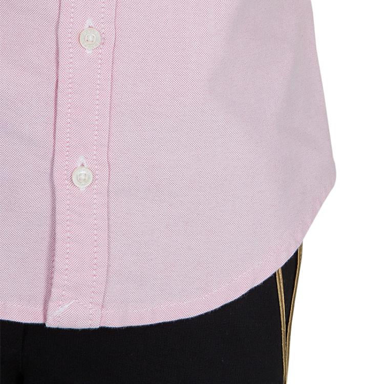 Pre Owned Ralph Lauren Pink Short Sleeve Buttondown Shirt 5 Yrs