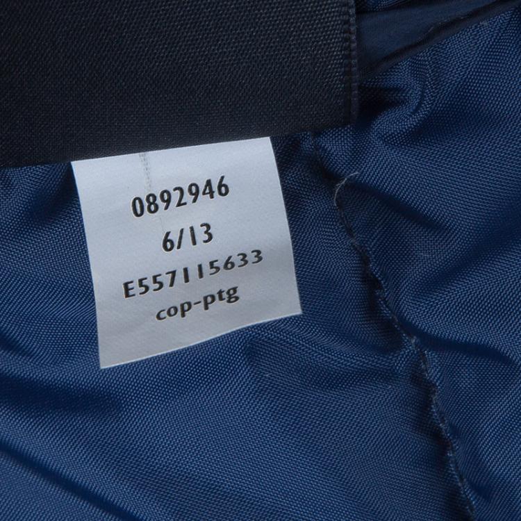 Pre Owned Tommy Hilfiger Blue Quilted Hooded Nirvada Down Jacket 3 Yrs