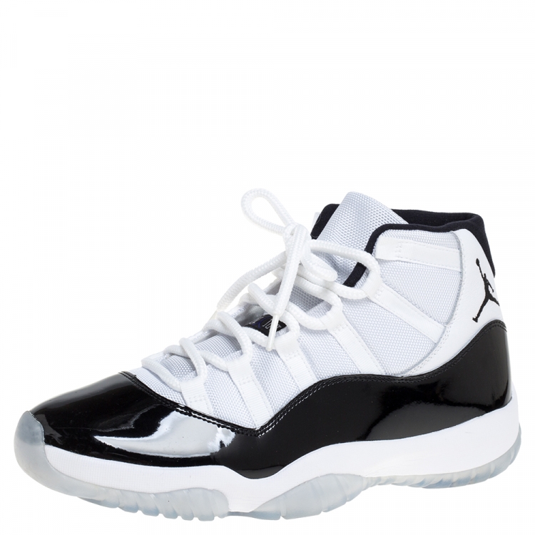 Air Jordan Black/White Fabric and 