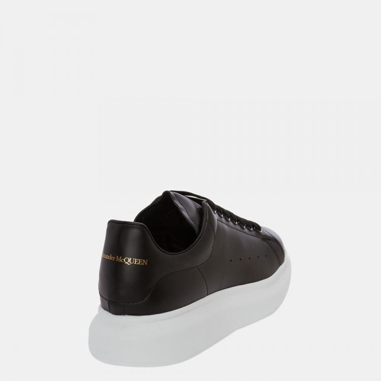 Pre Owned Alexander Mcqueen Black Oversized Sneakers Size EU 43