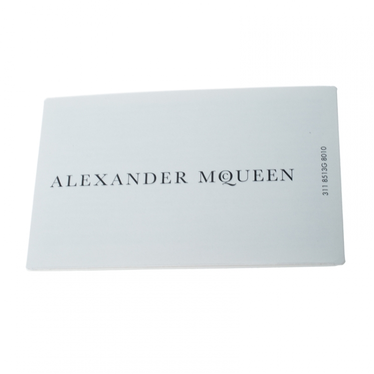 Pre Owned Alexander McQueen Camo Nylon Dancing Skeleton Backpack