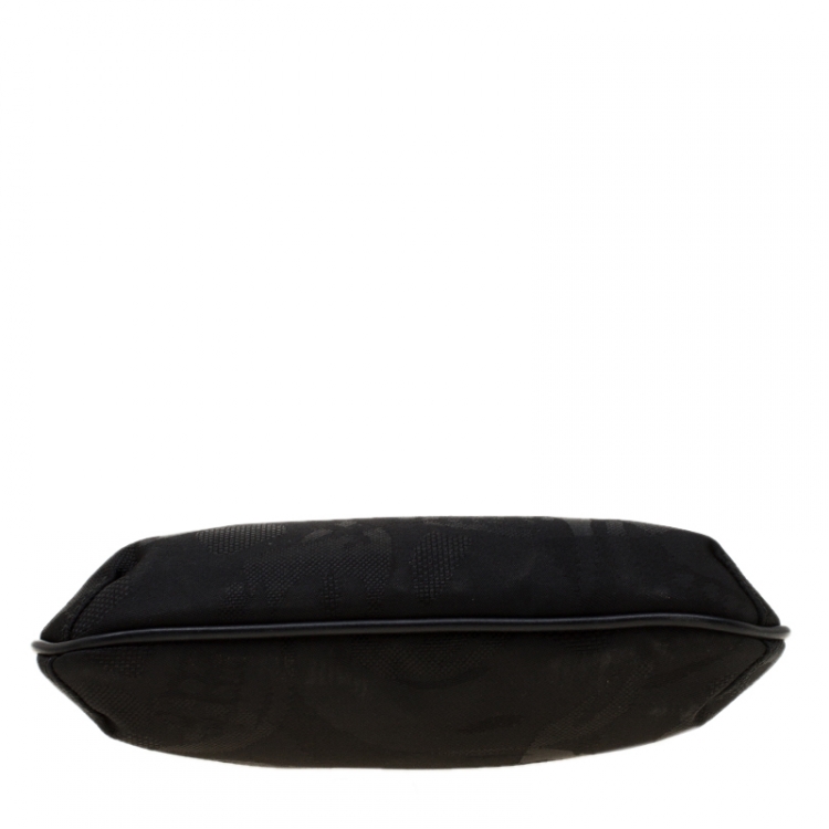 Pre Owned Alexander McQueen Black Nylon Messenger Bag