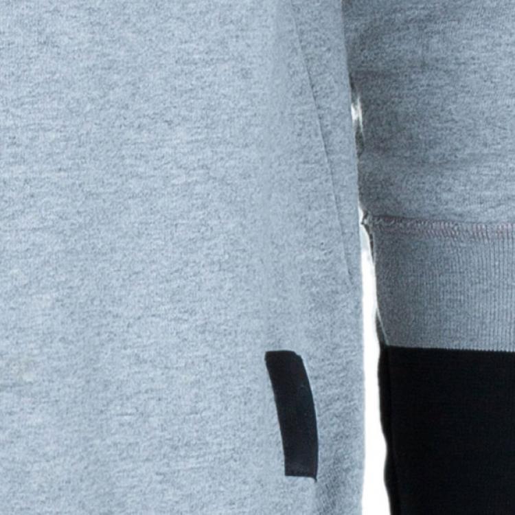 Pre Owned Alexander McQueen Men's Gray V-Neck Sweater L