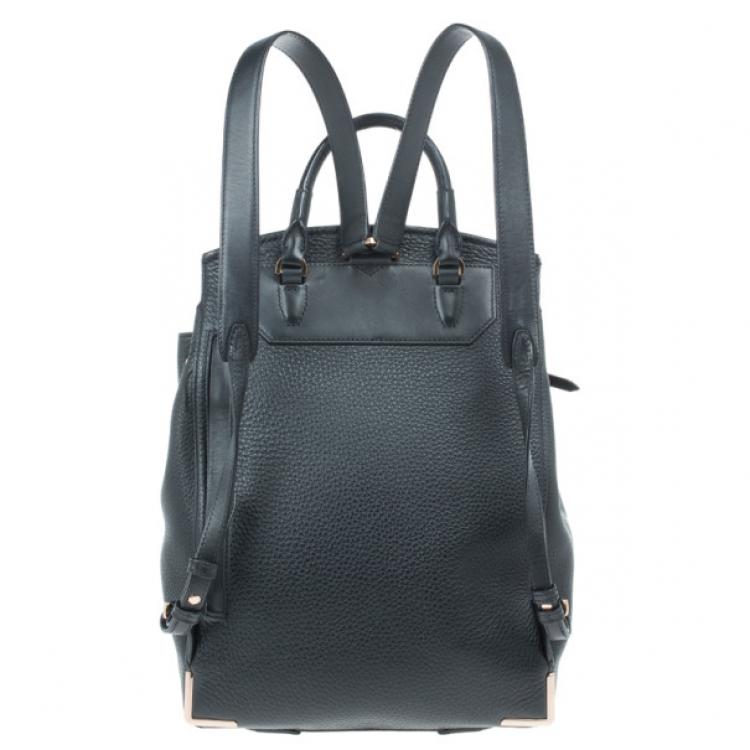 Pre Owned Alexander Wang Black Prisma Skeletal Backpack