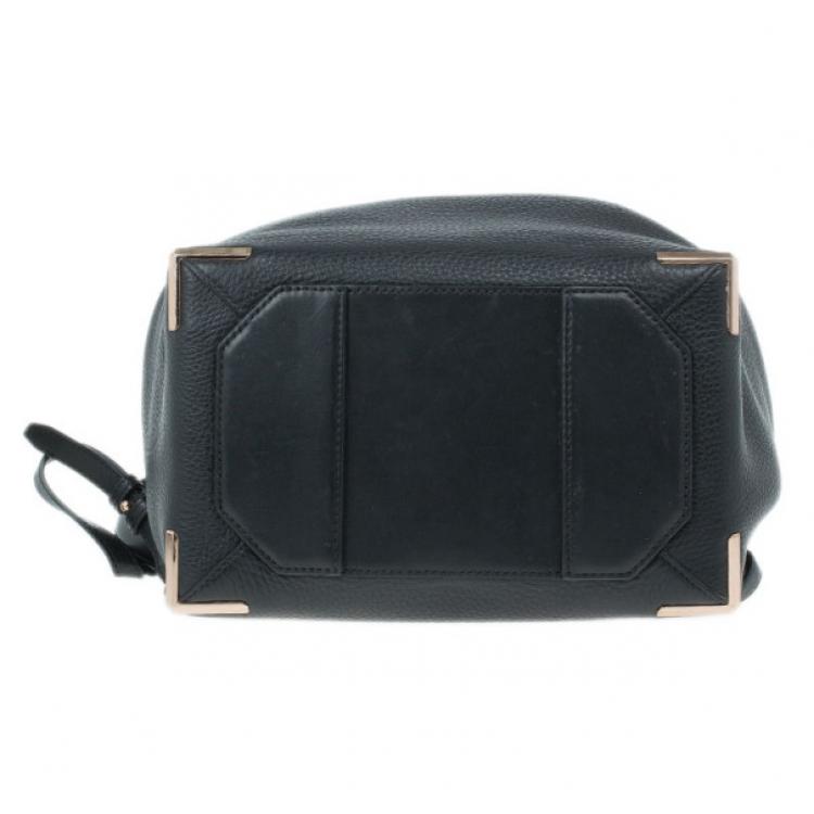Pre Owned Alexander Wang Black Prisma Skeletal Backpack