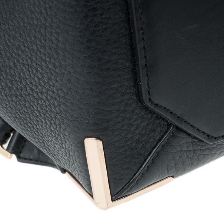Pre Owned Alexander Wang Black Prisma Skeletal Backpack