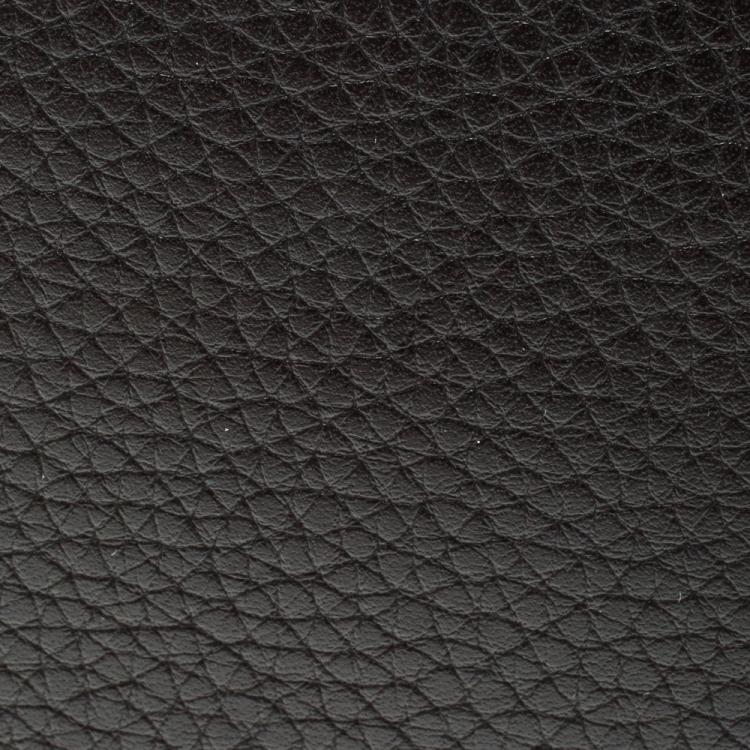 Pre Owned Alfred Dunhill Dark Brown Leather Bifold Wallet 