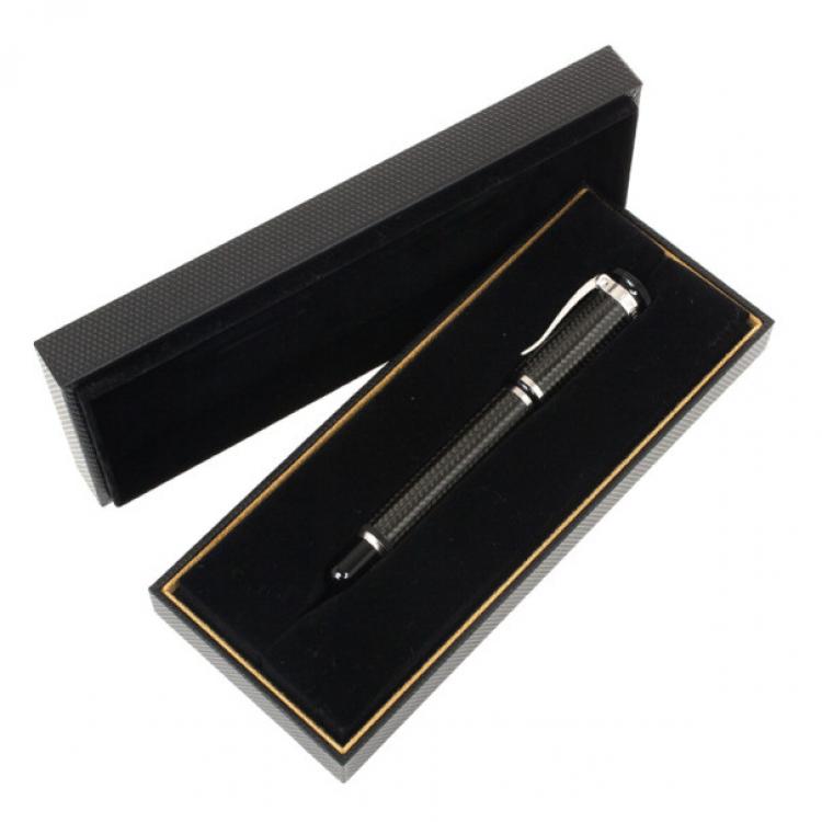 Pre Owned Alfred Dunhill Sentryman Carbon Fibre Rollerball Pen