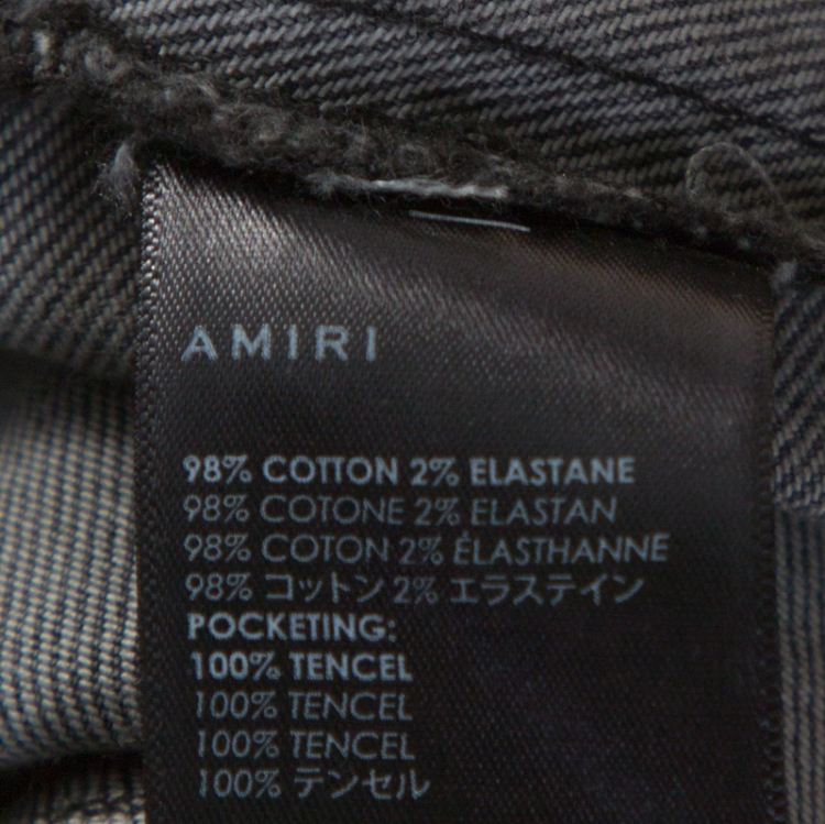 grey amiri jeans mens