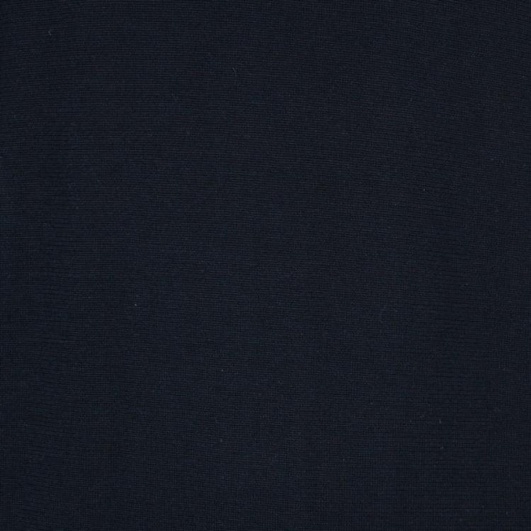 Pre Owned Armani Collezioni Black Long Sleeve Polo Shirt XL