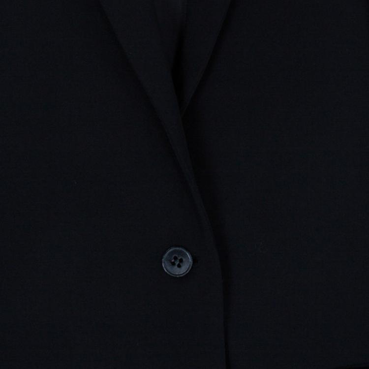 Pre Owned Balenciaga Black Tailored Blazer M